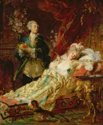 Ludvig XV och Madame Dubarry
